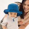 Tiny Twinkle Sun Protection Baby Flap Hat with UPF 50+ Sun Protection for Baby and Toddler Boys and Girls(Navy,2-4T) view 4