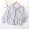 Baby Lightweight unscreen Hoodie Toddler Summer Sun tection Outwear Breathable Coat Jacket (Grey, 8-9 Years) view 2