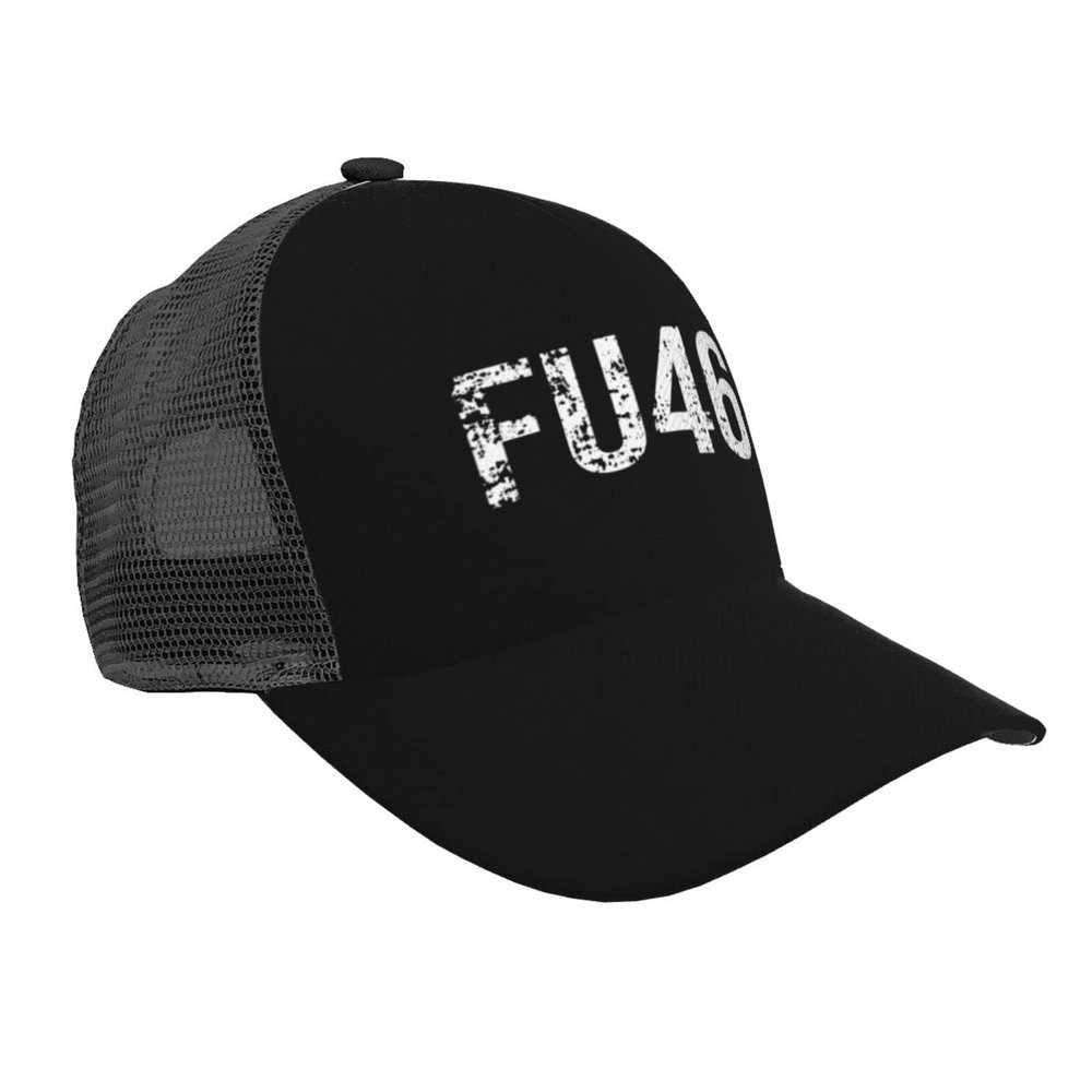 AIZBEGDLU Fu46 Mesh Back Trucker Cap Baseball Cap