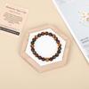 AD Beads Handmade Gemstone Stretch Elastic Bracelet Crystal Healing Reiki Nature's Beauty and Spiritual Essence Unisex (8mm, Multicolor Tiger's Eye (Ignite Creativity)) view 3