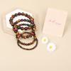 AD Beads Handmade Gemstone Stretch Elastic Bracelet Crystal Healing Reiki Nature's Beauty and Spiritual Essence Unisex (8mm, Multicolor Tiger's Eye (Ignite Creativity)) view 4