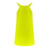 NineFit Basics Early Access Deals Summer Dresses for Women 2024 Sleeveless Trendy Scoop Neck Cute Mini Dress Casual Loose Pleated A Line Cami Sundress, X-Large, A02#yellow view 4