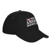 AIZBEGDLU Fashionable Baseball Cap Make America Grateful Again Classic Truck Driver Hat Black view 3