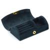 Upscale Jewelry Box Arched Small Jewelry Case Beaded Velvet Jewelry Box Organizer Velvet Jewelry For Women Fashion Durability(4) view 1