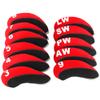 Craftsman Golf 11pcs/Set Neoprene Iron Headcover+3pcs/Set Driver Fairway Hybrids Headcover view 2