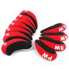 Craftsman Golf 11pcs/Set Neoprene Iron Headcover+3pcs/Set Driver Fairway Hybrids Headcover view 3