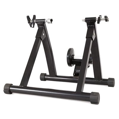 CFDZCP Bike Stand for Indoor Riding Bike Trainer Stand for Indoor RidingBicycle Training Platform, Portable Collapsible Adjustable Bike Cycling Training Platform, Bike Indoor Turbo Trainer