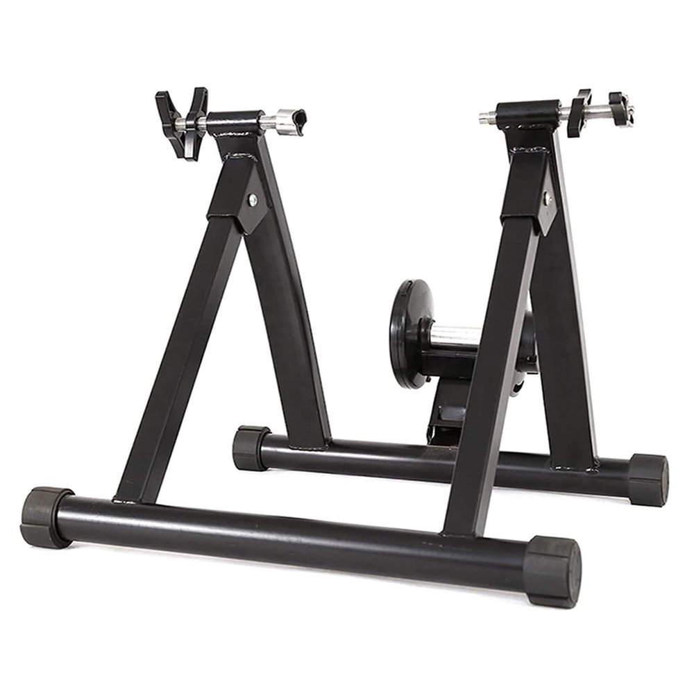 CFDZCP Bike Stand for Indoor Riding Bike Trainer Stand for Indoor RidingBicycle Training Platform, Portable Collapsible Adjustable Bike Cycling Training Platform, Bike Indoor Turbo Trainer