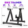 CFDZCP Bike Stand for Indoor Riding Bike Trainer Stand for Indoor RidingBicycle Training Platform, Portable Collapsible Adjustable Bike Cycling Training Platform, Bike Indoor Turbo Trainer view 3