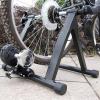 bike stand for indoor riding Bike Trainer Stand  Portable Stainless Steel Indoor Trainer W/Magnetic Flywheel, Noise Reduction,Quick-Release & Bag  Stationary Exercise For Road & Mountain Bikes view 2