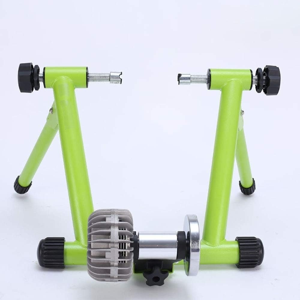 CFDZCP Bike Stand for Indoor Riding Steel Bicycle Exercise Stand with Noise Reduction Wheel for Road Bike Liquid Resistance Riding Platform Bicycle Road Bike Mountain Bike Training Platform