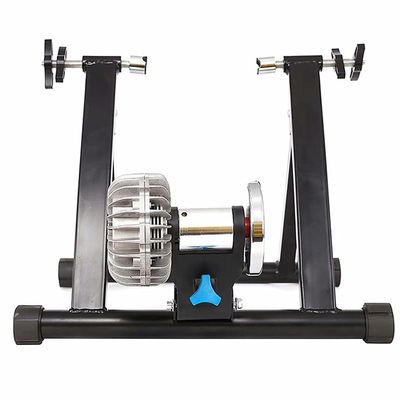 CFDZCP Bike Stand for Indoor Riding Magnetic Bike Trainer Stand Premium SteelFoldable Hydraulic Resistance Bicycle Riding TrainerIndoor Mountain Road Bike Cycling Turbo Trainer
