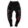 Hip Hop Joggers Men Cargo Pockets Casual Male Trousers Sweatpants Sport Streetwear Pants A01 XL view 1