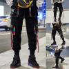 Hip Hop Joggers Men Cargo Pockets Casual Male Trousers Sweatpants Sport Streetwear Pants A01 XL view 3