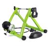 CFDZCP Bike Stand for Indoor Riding Bicycle Turbo Trainer, Foldable Indoor Bike Trainer Stand Noise Reduction, Magnetoresistive Riding Platform Turbo Trainer for Bicycles 26-28 Inch Wheels(Green) view 1