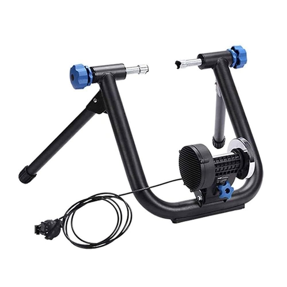 CFDZCP Bike Stand for Indoor Riding Stationary Bike Trainer StandMagnetic Bicycle Trainer Roller with 6 Resistance Settings  Steel Bicycle Exercise Magnetic Stand for Indoor Bike Training Exercise