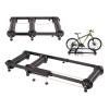 CFDZCP Bike Stand for Indoor Riding Bike Trainer Stand,Retractable Bicycle Rollers,Bike Trainers,Cycling Racks & Stands, Compatible with Mountain Bike and Road Bike 26-29, Hybrid Bike 700c view 2