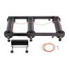 CFDZCP Bike Stand for Indoor Riding Bike Trainer Stand,Retractable Bicycle Rollers,Bike Trainers,Cycling Racks & Stands, Compatible with Mountain Bike and Road Bike 26-29, Hybrid Bike 700c view 3