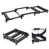 bike stand for indoor riding Bicycle Training Stand Platform, Indoor Foldable Aluminum Alloy Silent Turbo Trainer, Mountain Road Bike Cycling Roller Trainer Stand, For 26-29" & 700C Wheels(Black) view 4
