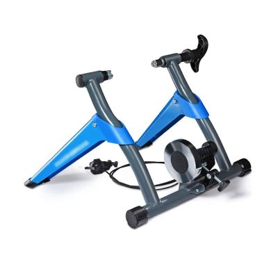 CFDZCP Bike Stand for Indoor Riding Foldable Bike Trainer Stand with 8 Level Magnetic Resistance,Indoor Bicycle Turbo Trainer Roller, Magnetic Bike Trainer Stand for Mountain and Road Bikes