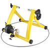CFDZCP Bike Stand for Indoor Riding Bicycle Turbo Trainer, Foldable Indoor Bike Trainer Stand Noise Reduction, Magnetoresistive Riding Platform Turbo Trainer for Bicycles 26-28 Inch Wheels(Yellow) view 1