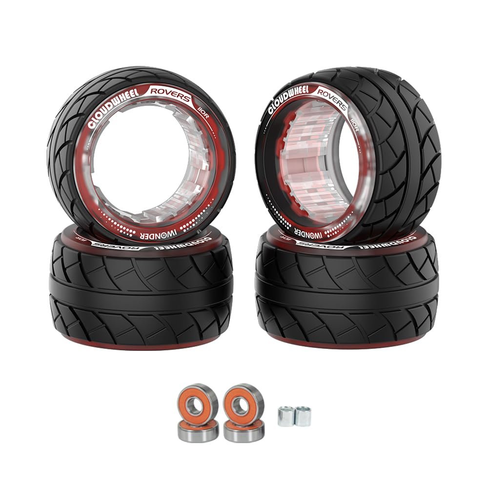 CLOUDWHEEL ROVERS 110R Hub Motor Sleeve Urban All Terrain Off Road Electric Skateboard Wheels for Elwingboards Powerkit(both sides of hub motor has 5holes)