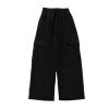 Men Cargo Wide Leg Multi Pockets Long Trousers Streetwear Baggy Solid Color Hip Hop Pants BK001 M view 1