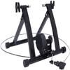 CFDZCP Bike Stand for Indoor Riding Bike Trainer Stand,Bike Trainer Stand Indoor Exercise,5-Speed Magnetic/Wire Controlled Bicycle Stationary Stand, for 26-28 Mountain MTB & Road Bikes(Black) view 1