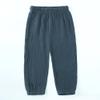 ZFTTZYMX 3-Pack Boys Linen Pants, Kids Joggers Baby Girls Cotton Linen Harem Bottoms Toddler Solid Casual Trousers 12M - 8T view 3