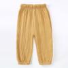 ZFTTZYMX 3-Pack Boys Linen Pants, Kids Joggers Baby Girls Cotton Linen Harem Bottoms Toddler Solid Casual Trousers 12M - 8T view 4