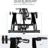 CFDZCP Bike Stand for Indoor Riding Bicycle Roller Trainer,Indoor Riding Stand Magnetic Bicycle Training Stand with 6 Level Resistance for 26-28 Inch Bikes 700C Wheel,Loading 135 Kg view 4