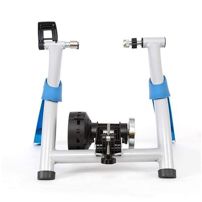 CFDZCP Bike Stand for Indoor Riding Magnetic Bike Trainer Stand Variable Resistance Bike Trainer Exercise Fitness Stationary Frame for Mountain & Road Bikes for 26"-29" Wheels