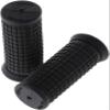 2Pcs Black Bike Handlebar Grips, Soft Non-Slip-Rubber Hand Grip, OAD Mountain Bicycle Scooter Bike Handle Cover, Handle bar Rubber End GripSingle Lock on Bicycle Handle Bar view 2