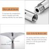 REMYSAOS Dance Pole Portable Dancing Pole Spinning Dancing Pole Apartment Friendly, Heavy Duty Steel Stripper Pole Workout Equipment, No Drilling Fitness Pole with Full Kit(2.2m-2.7m(7.2ft-8.8ft)) view 2