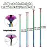 Dance Pole Exercise Club Stripper Pole - Portable Removable 45mm Dance Pole Kit for Home Apartment Bedroom Club Bar Gym, Spinning & Static Dancing Pole for Heavy Duty Plus Size Dancer(2.3M-3.4M/7.5FT- view 3