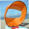 Peosaard Kayak Wind Sail, 42inch Foldable Kayak Wind Paddle, Portable Kayak Downwind Sail with Clear Window for Inflatable Boat Kayak Accessory view 2