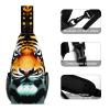 LXTDPBK Sling Bag for Women Men Daypack Little Fat Tiger Head Chest Bag Crossbody Backpack for Hiking Travel, 38x20cm view 3