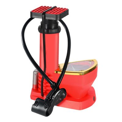 SagaSave Portable Bike Pump with Pressure Gauge Bicycle Tire Pump 160Psi 2-in-1 Valve Head with Lock for Mountain Bikes Cars Basketball Football Olive
