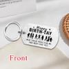 Alotozo Happy Birth-Tay Stainless Steel Engraved May Your Next Year Be the Best One Yet - Swifite Gifts, 13th, 16th, 18th, 21st Birthday Party Favors & Decorations view 3