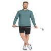 M MAELREG Mens Sweatshirts Hoodies Kangaroo Pocket Dry Fit Thin Workout Golf Men's Fashion Hoodies & Sweatshirts Aqua Heather view 4