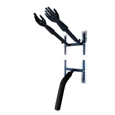 Wall Mounted Wing Chun Dummy, Portable Wing Chun Dummy, Simple Wing Chun Strength Trainer Sport Target, Home Chinese Tai Chi Dummies Gear for Wall, Combination(Wall-Mounted Type)