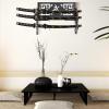 Barydat Katana Holder Sword Stand Wall Mount Samurai Sword Display Katana Rack Hanger Japanese Wakizashi Hobby Collection Gifts for Men(3 Tier,Valiant) view 3