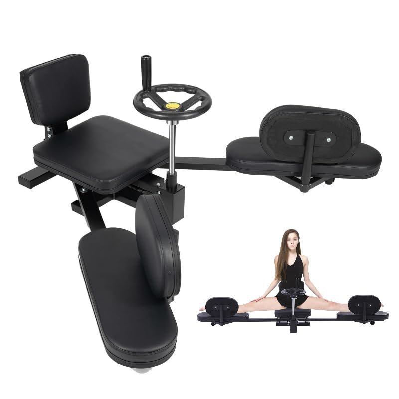 Leg Stretcher, 220 Heavy Duty Leg Stretcher Machine Split Machine for Flexibility, Pro Flexibility Stretching Equipment, Home Gym Fitness Equipment for Ballet, Yoga, Cheerleading Dance, Gymnastics