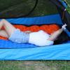 Portable Camping Mat Ultralight Inflatable Mattress TPU Proof Outdoor Tent Travel Folding Bed Sleeping Pad (Color : 04) view 3