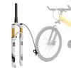ZECHAO Mountain Bike Air Front Fork,26/27.5/29in Mountain Suspension Air Pressure Travel 130mm Disc Brake 9mm Axle(Spinal Remote Lock,29inch) view 1