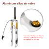 ZECHAO Mountain Bike Air Front Fork,26/27.5/29in Mountain Suspension Air Pressure Travel 130mm Disc Brake 9mm Axle(Spinal Remote Lock,29inch) view 4