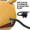 Hlixzoy Inflatable Banana Boat,Jet Ski, Banana Boat Towing,Jet Ski Towing, Surfing,Amusement Equipment,Surfing and Horse Riding Water Games,6 People view 4