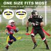Ronsoile Flag Football Belts, Flag Football Set for Adults Kids Youth and Family, Adjustable Flag Football Flags for 14 Players with 42 Flags, Sports Training Competition view 2