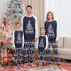 Christmas Pajamas for Family Matching Family Christmas Pajamas Matching Set Xmas Pjs Sleepwear(AB10-Pet, X-Large) view 2