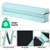 JupiterForce 9ft Folding Balance Beam Folding Gymnastic Beam Extra Firm Foam Anti-Slip Bottom Floor Equipment Easy to Store&Carry for Home Training, Exercise, Kids, Adult (Blue-Green) view 2